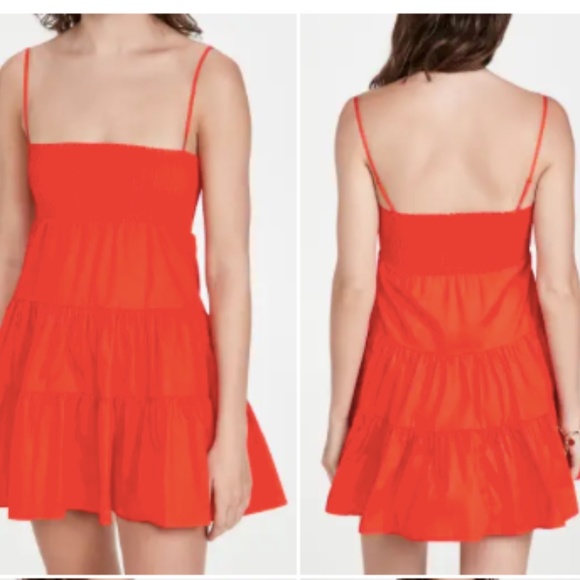 BB Dakota by Steve Madden Dresses & Skirts - BB Dakota Dream About Me Dress Hibiscus Red Size L